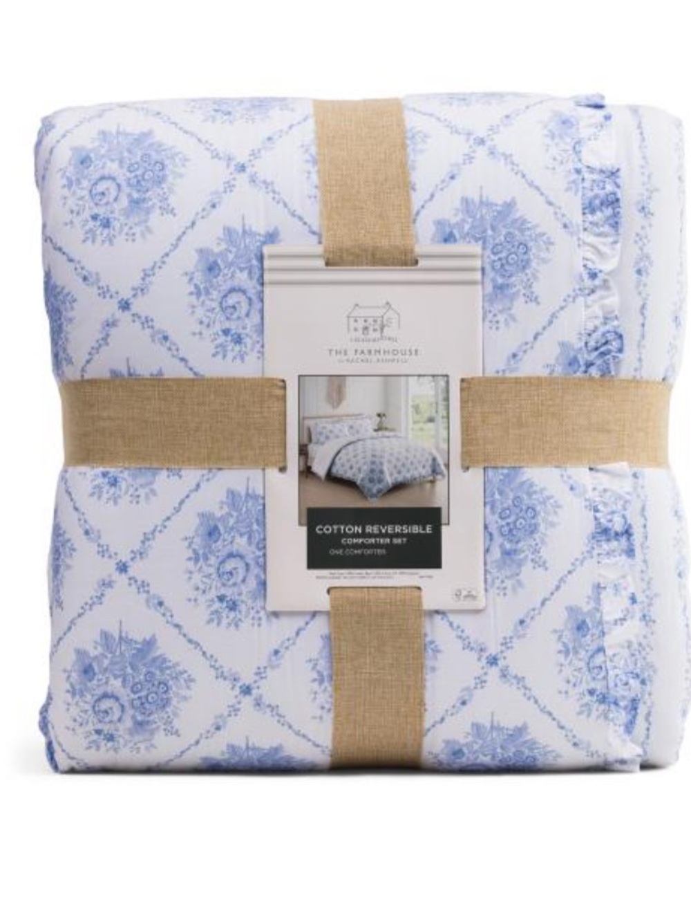The Farm House By Rachel ASHWELL Cotton Reversible Comforter Set
